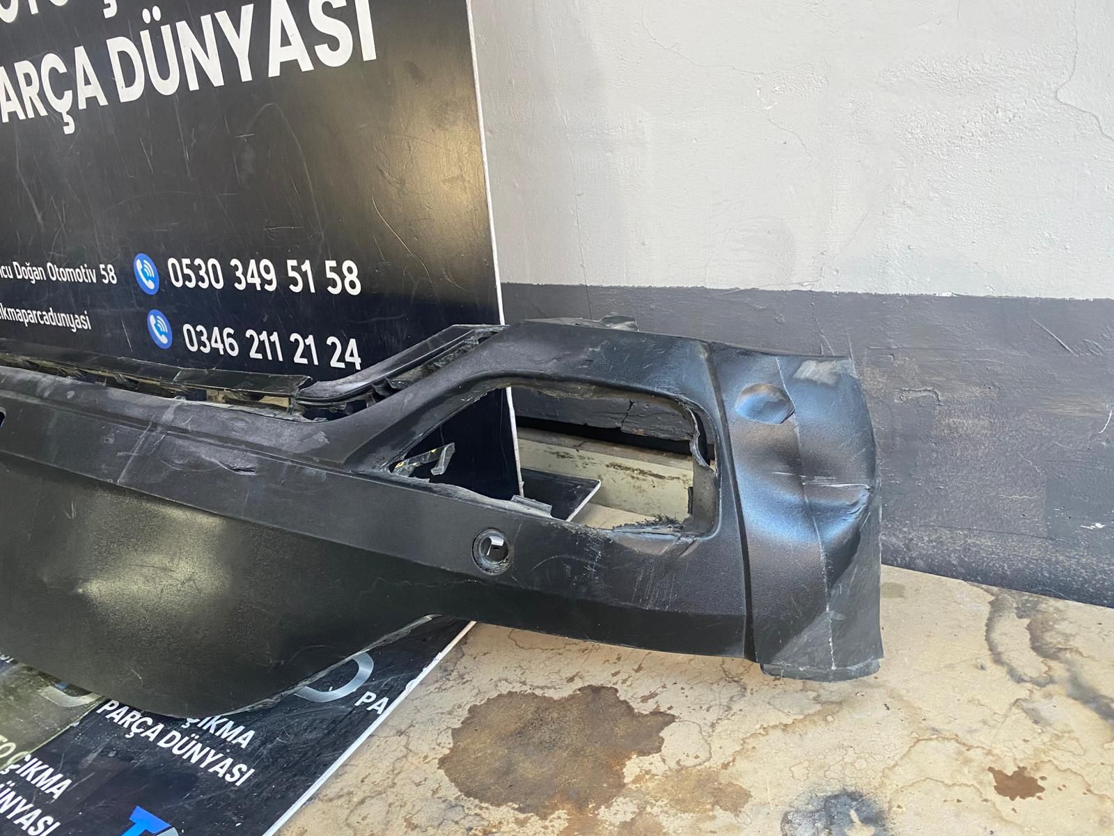 DAC�A SANDERO 3 ARKA TAMPON ALT EK